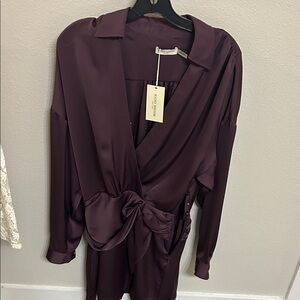 Ramy Brook Deep Purple Dress